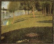 Georges Seurat The Grand Jatte of Landscape USA oil painting artist